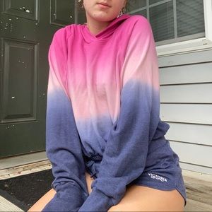 ombre victoria’s secret sweatshirt
